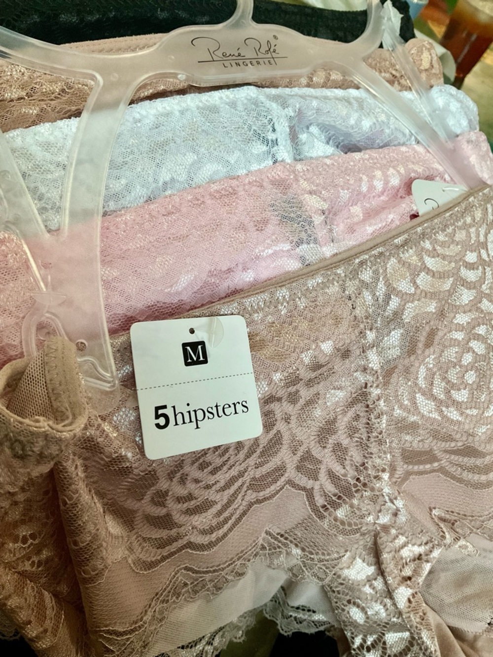 🌸 5 Piece Hipsters Lace